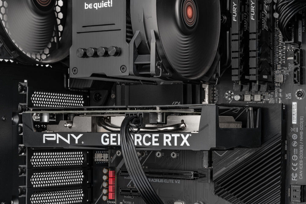 Komputer MAD DOG BQ500-A01DB R7-5800X3D 32GB RAM 1TB SSD GeForce RTX4060 CS2 Reflex Edition karta graficzna jakość grafika architektura VRAM Ray Tracing