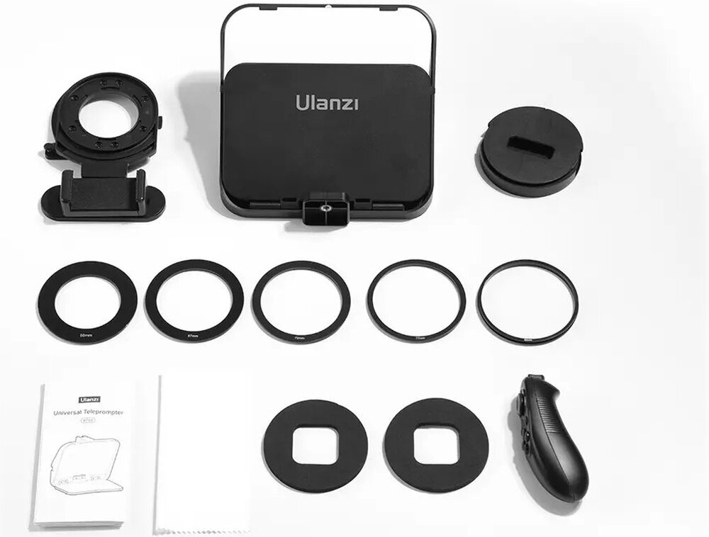 Teleprompter Ulanzi RT02 zestaw akcesoriów