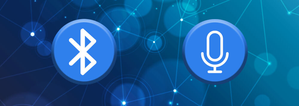 Radio samochodowe VORDON HT-230 Lincoln Bluetooth wbudowany mikrofon rozmowy, radio po skosie na tle wnętrza samochodu