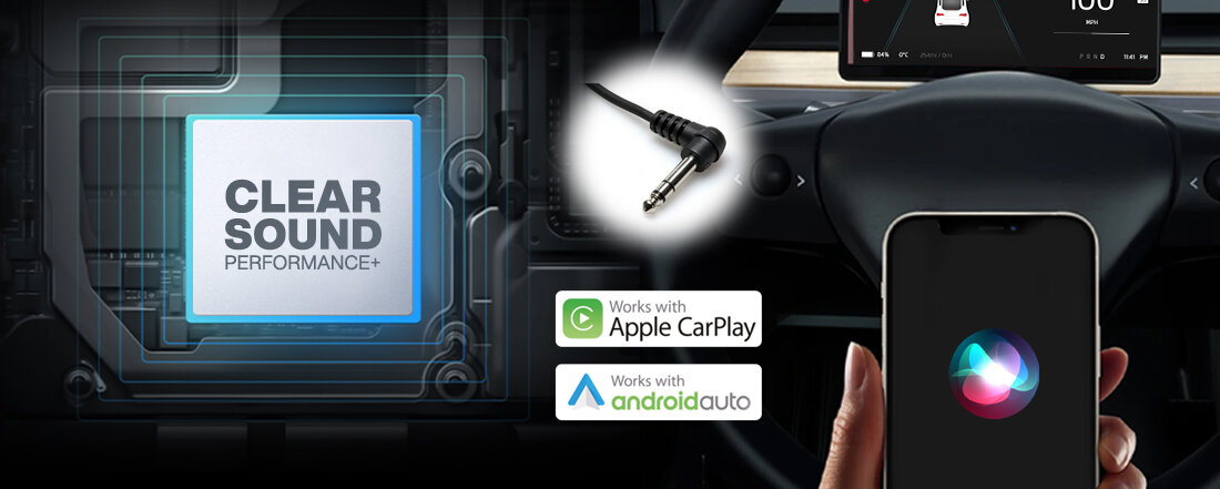 Mikrofon VORDON HT-20 kabel 3,5 m klips redukcja szumów wysoka czułość, smartfon trzymany w ręku, kadr na minijack