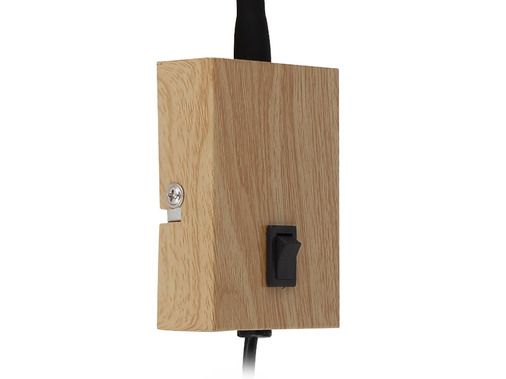 Kinkiet GLOBO Robby oświetlenie ścienne włącznik na ścianie sypialni, salonu czy korytarza