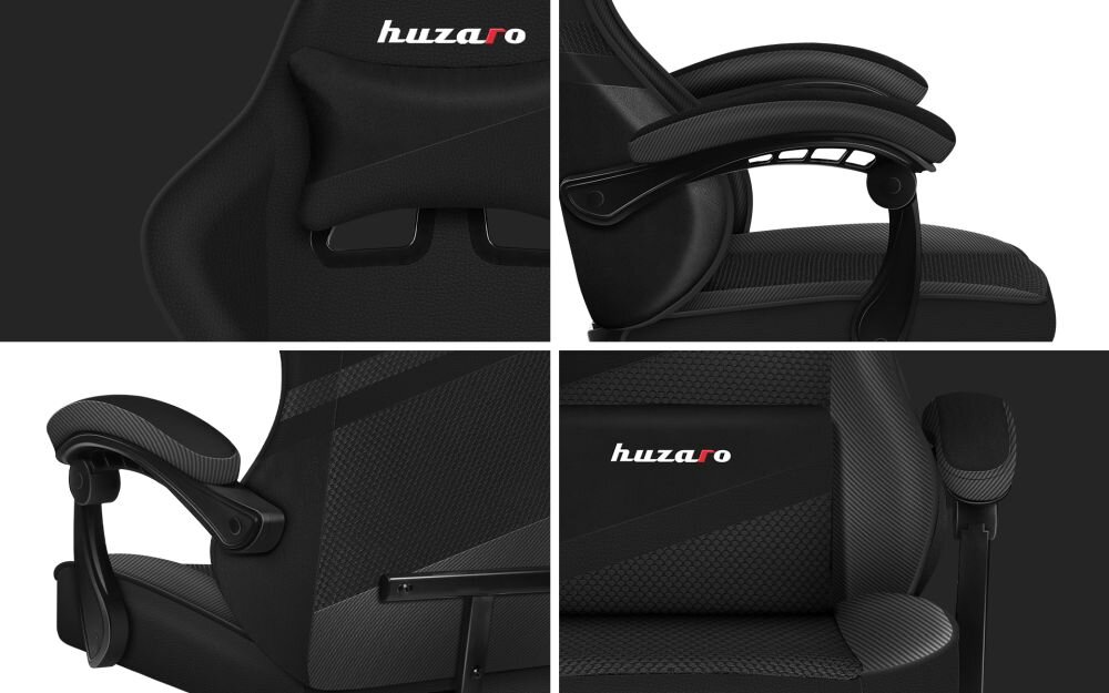 Fotel HUZARO Force 4.4 komfort gra intensywnosc
