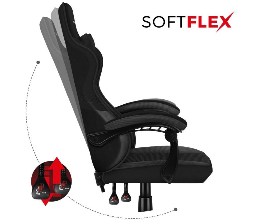 Fotel HUZARO Force 4.4 bujanie mozliwosci softlex