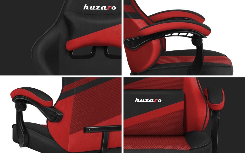 Fotel HUZARO Force 4.4 komfort gra intensywnosc