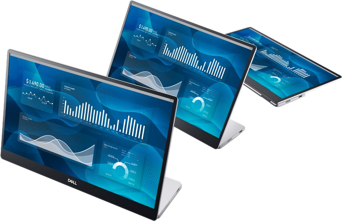 Monitor DELL P1424H 14 1920x1080px IPS podstawka regulacja niebieskie światło migotanie