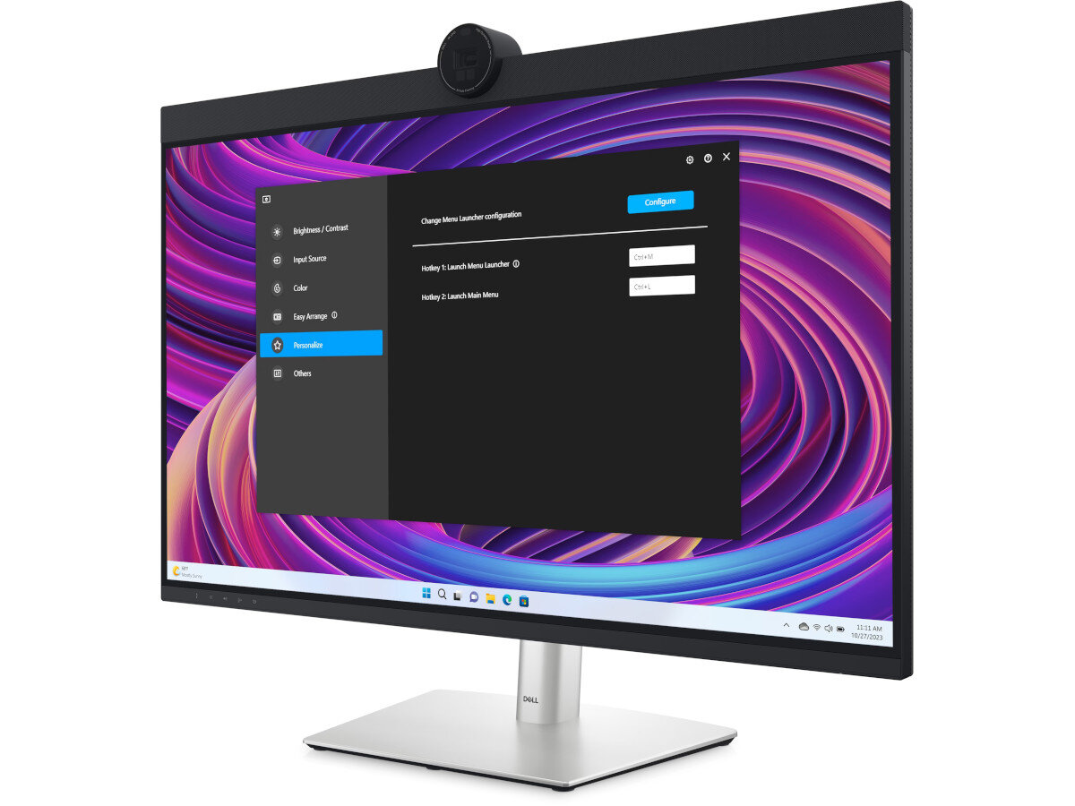 Monitor DELL UltraSharp U3224KBA 31.5 6144x3456px IPS aplikacja oprogramowanie narzędzia