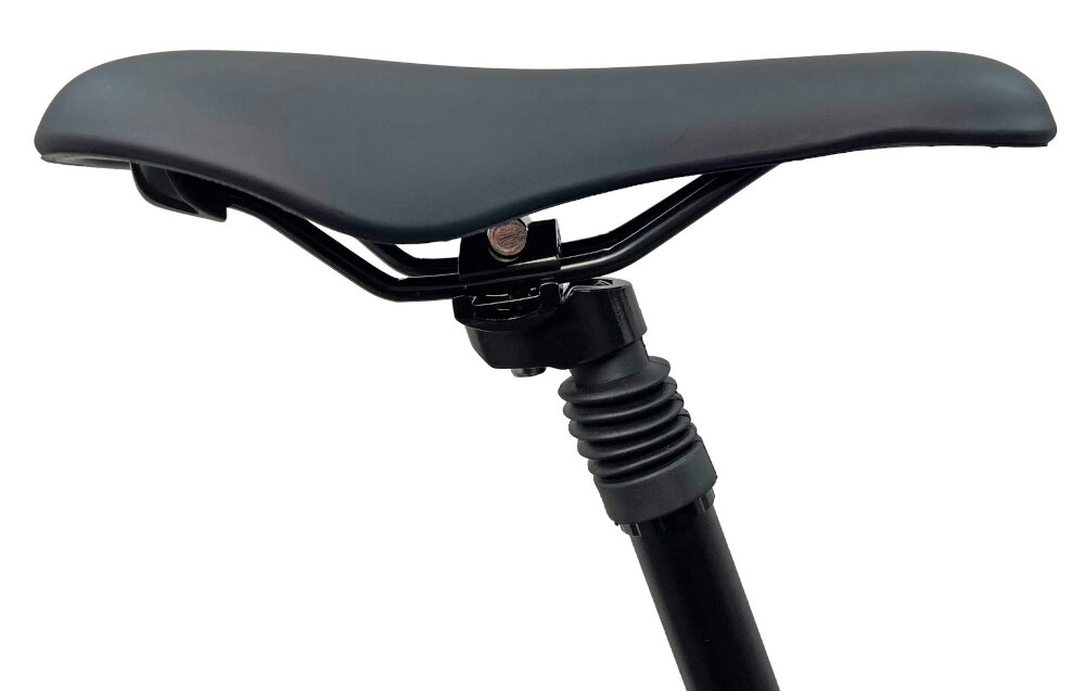 Rower crossowy INDIANA X-Cross 3.0 D21 damski Czarno-turkusowy jazda komfortowa wygodne siodelko z miekka okladzina marka PROMAX typ Comfort D100 TRK