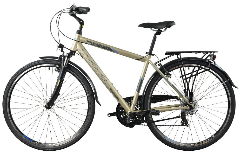 Rower trekkingowy INDIANA X-Road 1.0 M17 28 cali Amar męski Piaskowy rama aluminiowa 17-calowa rower zwinny lekki latwo go podniesc odporna na korozje wybor rozmiaru ramy Twoj wzrost mierzony w zrelaksowanej pozycji typ roweru dla osob o wzroscie od 165 do 174 cm