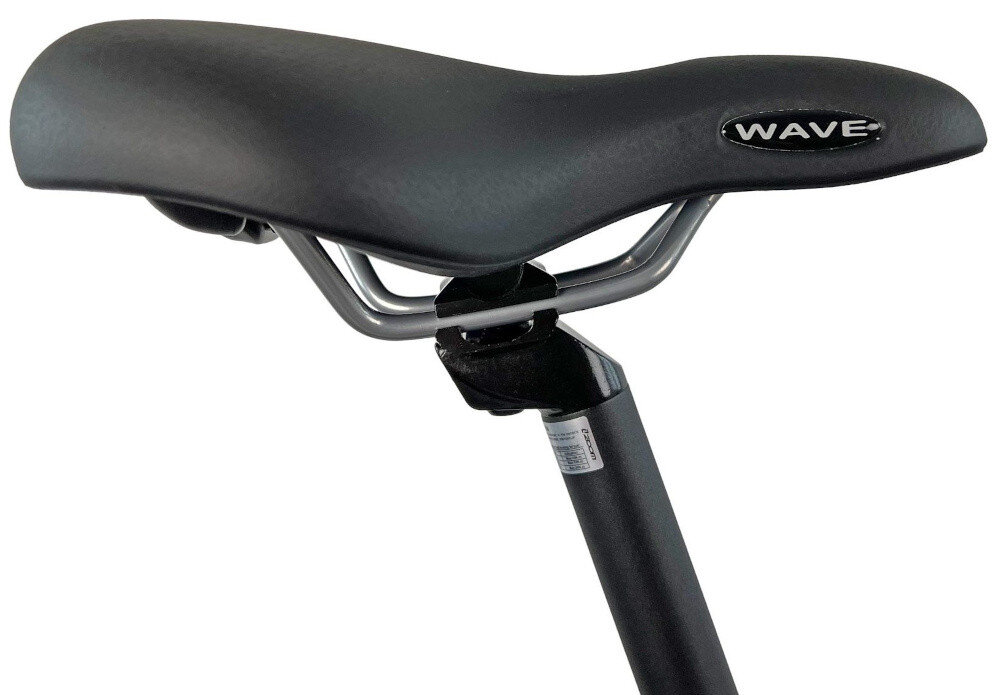 Rower trekkingowy INDIANA X-Road 1.0 M17 28 cali Amar męski Piaskowy miekkie okladziny wygodne siodelko prosta sztyca siodelka siodelko marki SELLE ROYAL typ Wave 8204 HEC nie odksztalca sie