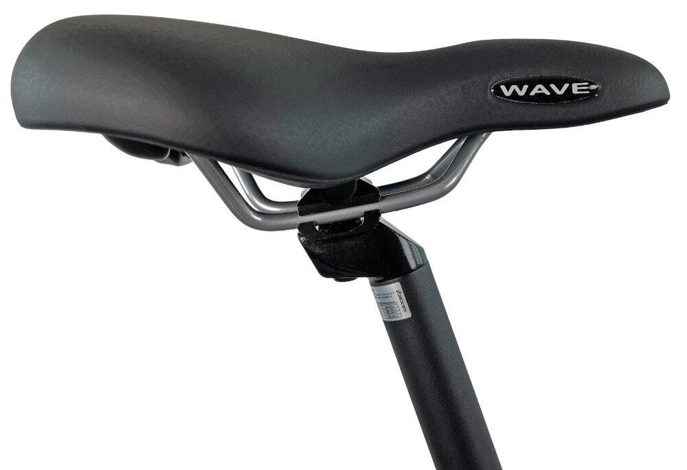 Rower trekkingowy INDIANA X-Road 1.0 D19 28 cali damski Jasnobrązowy miekkie okladziny wygodne siodelko prosta sztyca siodelka siodelko marki SELLE ROYAL typ Wave nie odksztalca sie