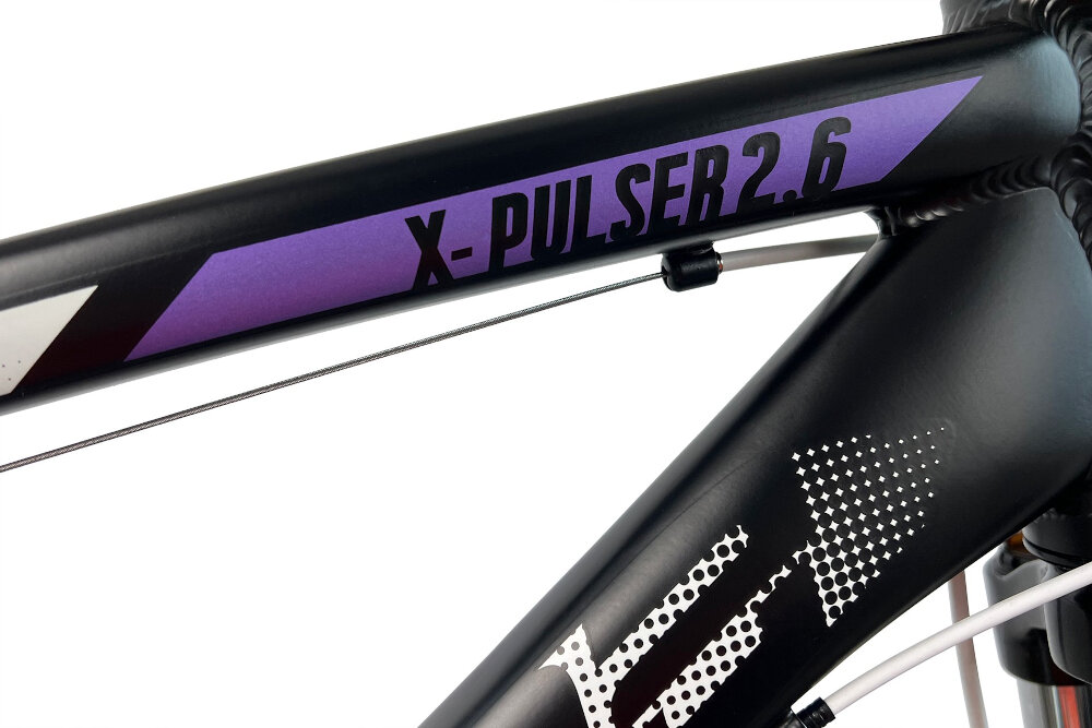 Rower górski MTB INDIANA X-Pulser 2.6 D19 26 cali damski Biało-fioletowy rama 19-calowa aluminiowa odporna na korozje rower jest zwinny lekki latwo go podniesc wybor rozmiaru ramy Twoj wzrost mierzony w zrelaksowanej pozycji typ roweru dla osob o wzroscie od 174 do 180 cm. 