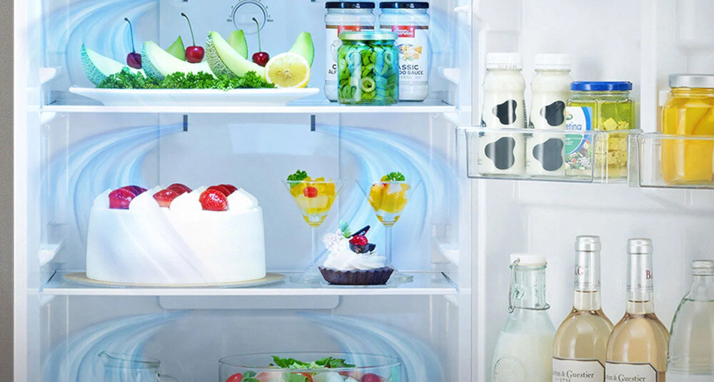 LODÓWKA MIDEA MDRE353FGE01 Trójwymiarowe chłodzenie 360º Air Flow rozprowadzanie powietrza