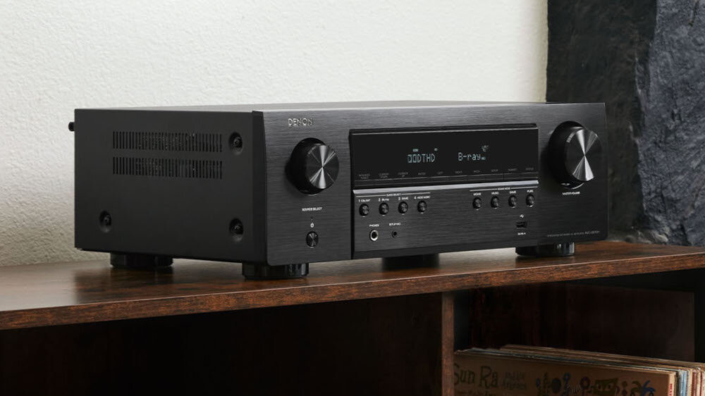 Amplituner DENON S670H - sterowanie
