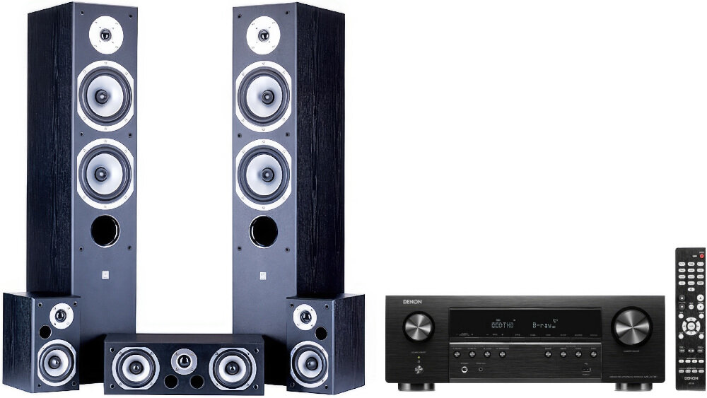 Amplituner DENON S670H - akustyka