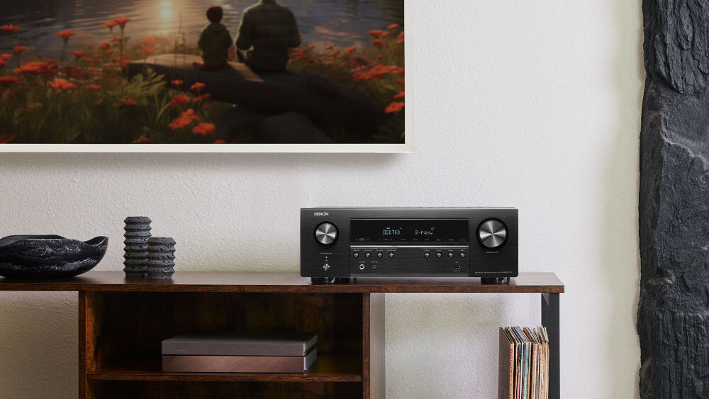 Amplituner DENON S670H - tryb gry