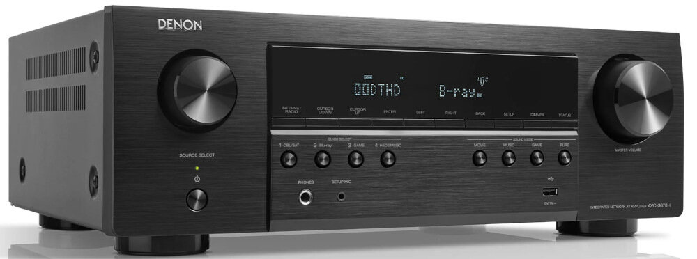 Amplituner DENON AVC-S670H - bluetooth