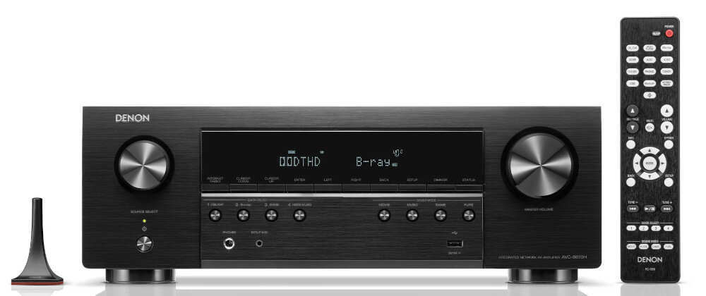 Amplituner DENON AVC-S670H - akustyka