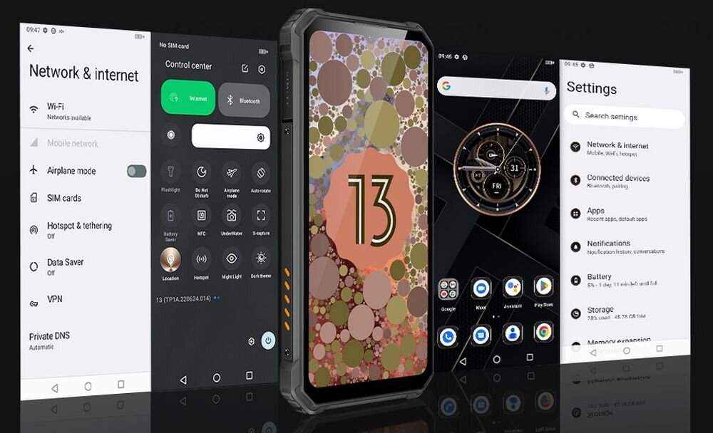 Smartfon OUKITEL WP23 Pro    ekran bateria aparat procesor ram pamięć pojemność rozdzielczość zdjęcia filmy opis dane cechy blokady system łączność wifi bluetooth obudowa szkło odporność porty muzyka transfer sieć przekątna matryca waga czujniki oled amoled ips