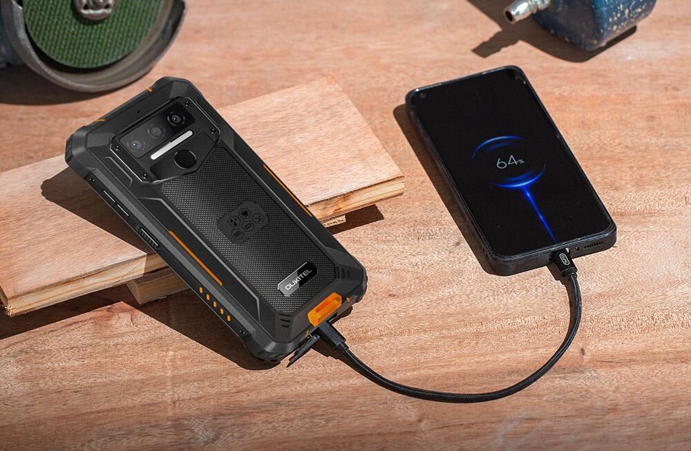 Smartfon OUKITEL WP23 Pro ekran bateria aparat procesor ram pamięć pojemność rozdzielczość zdjęcia filmy opis dane cechy blokady system łączność wifi bluetooth obudowa szkło odporność porty muzyka transfer sieć przekątna matryca waga czujniki oled amoled ips