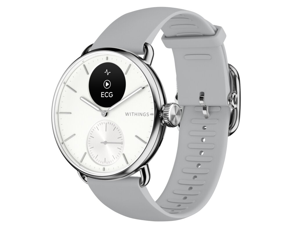 Smartwatch WITHINGS ScanWatch 2 elektrokardiogram serce pomiary