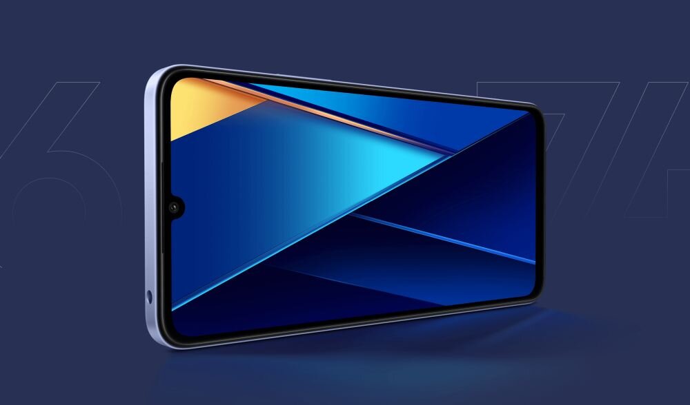 Smartfon XIAOMI Poco C65 ekran bateria aparat procesor ram pamięć pojemność rozdzielczość zdjęcia filmy opis dane cechy blokady system łączność wifi bluetooth obudowa szkło odporność porty muzyka transfer sieć przekątna matryca waga czujniki oled amoled ips