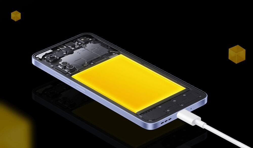 Smartfon XIAOMI Poco C65 ekran bateria aparat procesor ram pamięć pojemność rozdzielczość zdjęcia filmy opis dane cechy blokady system łączność wifi bluetooth obudowa szkło odporność porty muzyka transfer sieć przekątna matryca waga czujniki oled amoled ips