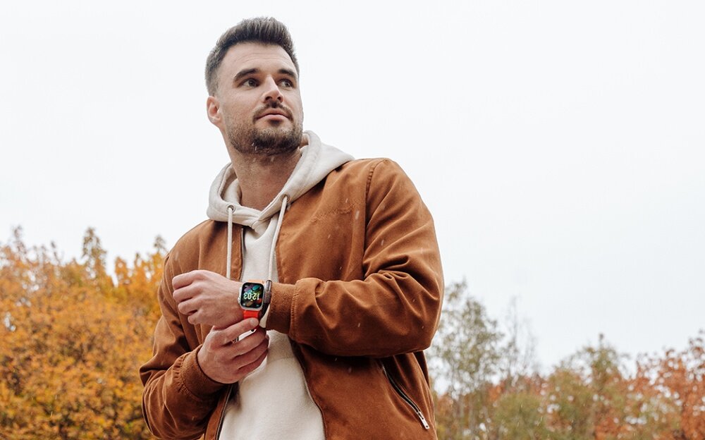 Smartwatch Ecowatch 2 Srebrny ekran bateria czujniki zdrowie sport pasek ładowanie pojemność rozdzielczość łączność sterowanie krew puls rozmowy smartfon aplikacja
