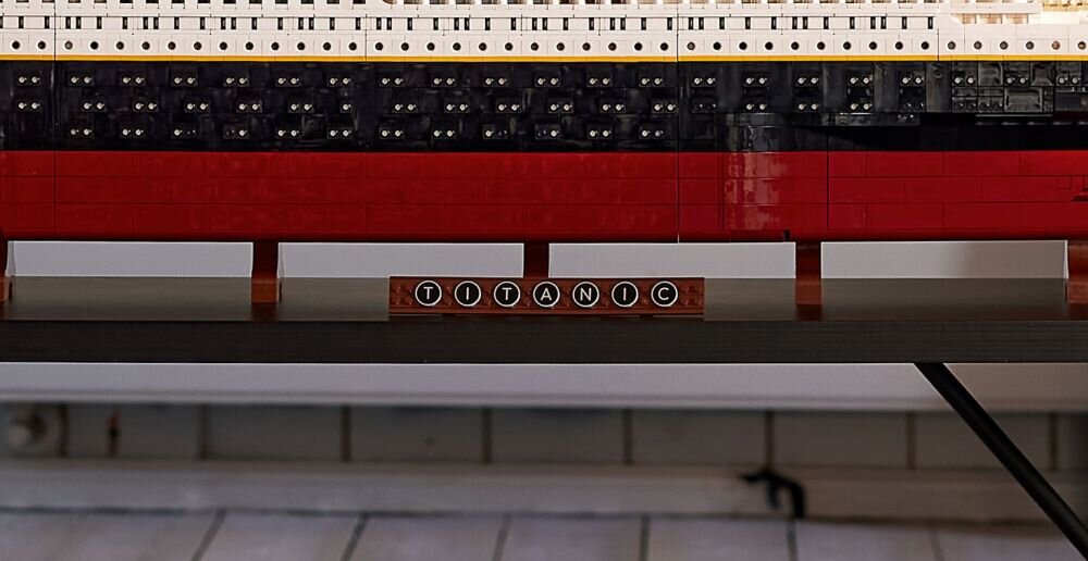 LEGO 10294 ICONS Titanic klocki elementy zabawa łączenie figurki akcesoria figurka zestaw