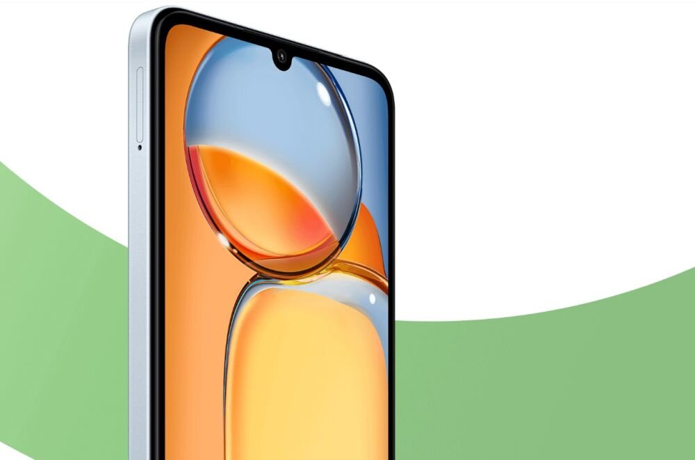 Smartfon XIAOMI Redmi 13C ekran bateria aparat procesor ram pamięć pojemność rozdzielczość zdjęcia filmy opis dane cechy blokady system łączność wifi bluetooth obudowa szkło odporność porty muzyka transfer sieć przekątna matryca waga czujniki oled amoled ips