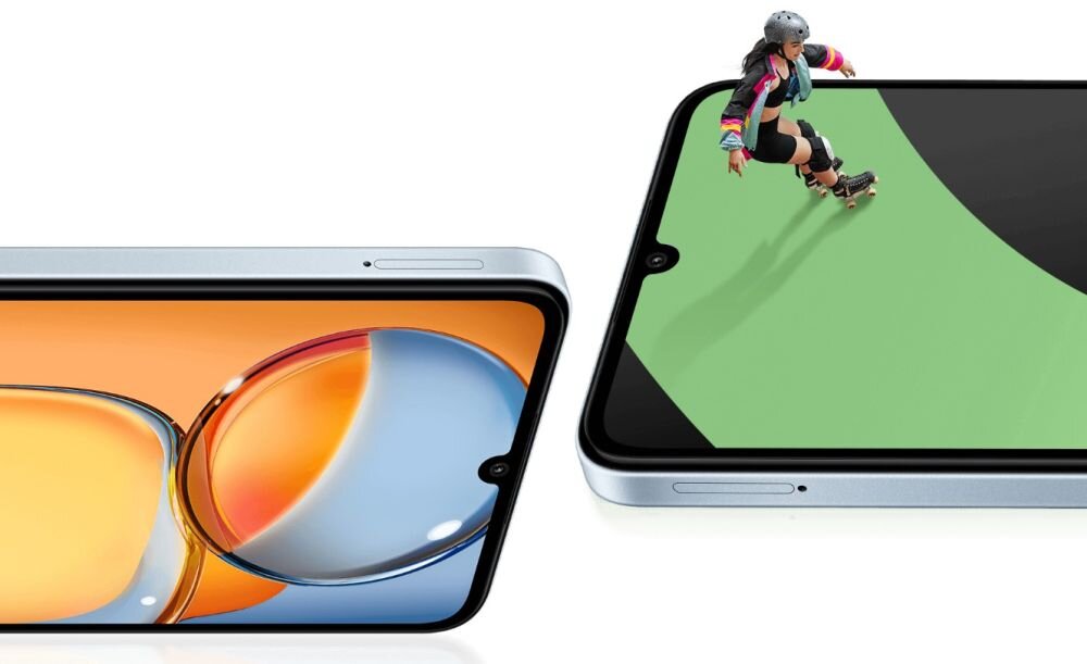 Smartfon XIAOMI Redmi 13C ekran bateria aparat procesor ram pamięć pojemność rozdzielczość zdjęcia filmy opis dane cechy blokady system łączność wifi bluetooth obudowa szkło odporność porty muzyka transfer sieć przekątna matryca waga czujniki oled amoled ips