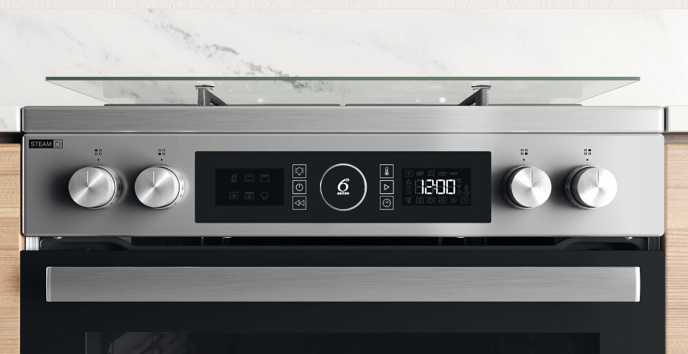 KUCHNIA WHIRLPOOL WS68IB8ACX FR Technologia 6 zmysł ustawienia programy
