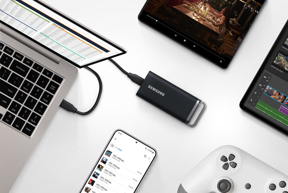 Dysk SAMSUNG T5 Evo 8TB SSD kompatybilność