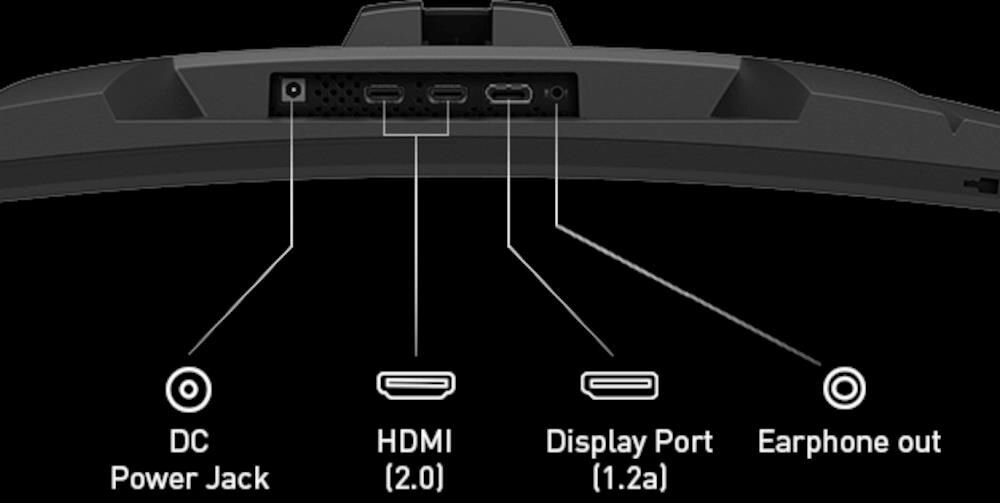 Monitor MSI G24C4 E2 - HDMI DisplayPort
