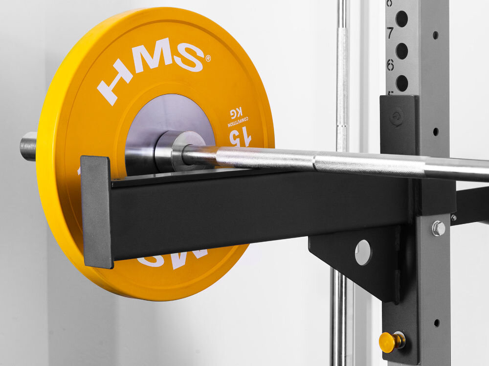 Klatka treningowa HMS KLT23 Srebrny wymiary złożonej ćwiczenia