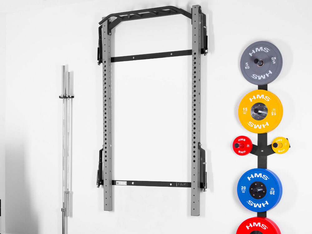 Klatka treningowa HMS KLT23 Srebrny wymiary stal udźwig