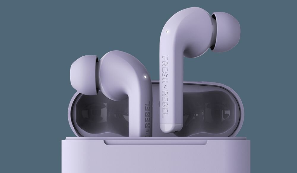 Słuchawki dokanałowe FRESH N REBEL Twins Fuse Automatyczne parowanie - sluchawki wystajace z etui 