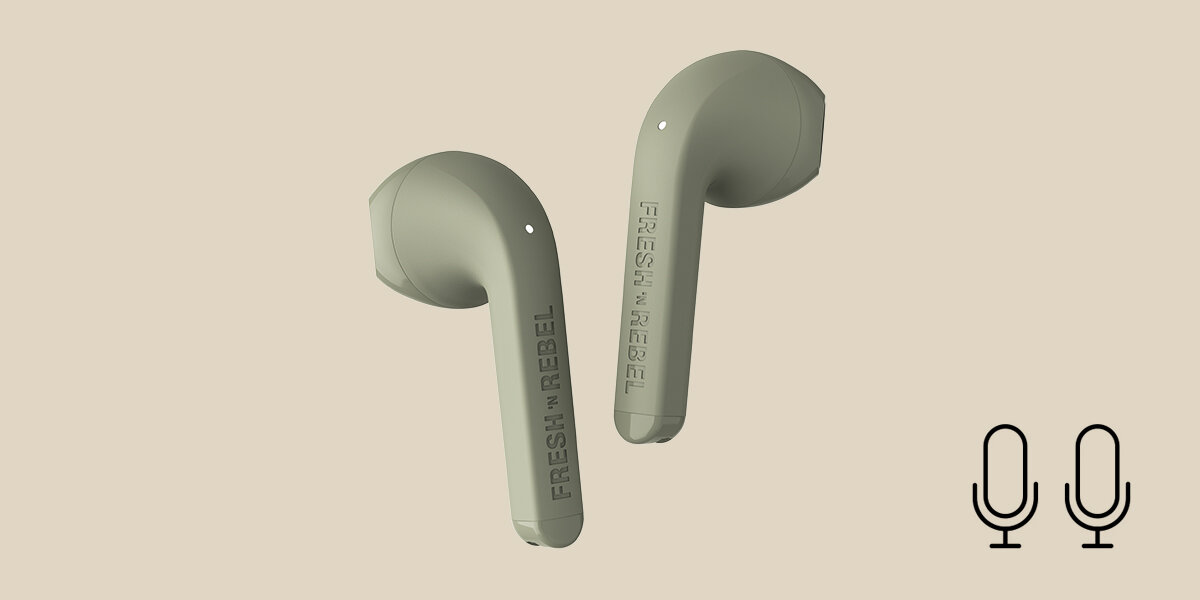 Słuchawki douszne FRESH N REBEL Twins Core Funkcja Double Master