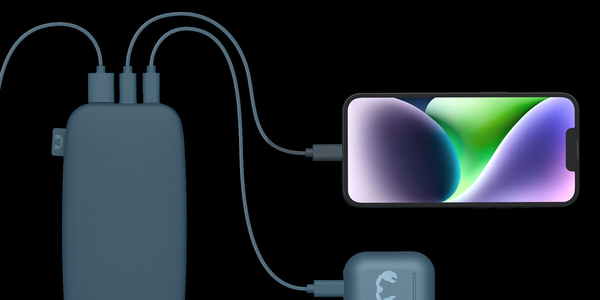 Powerbank FRESH N REBEL PD 20W 24000 mAh Ładowanie