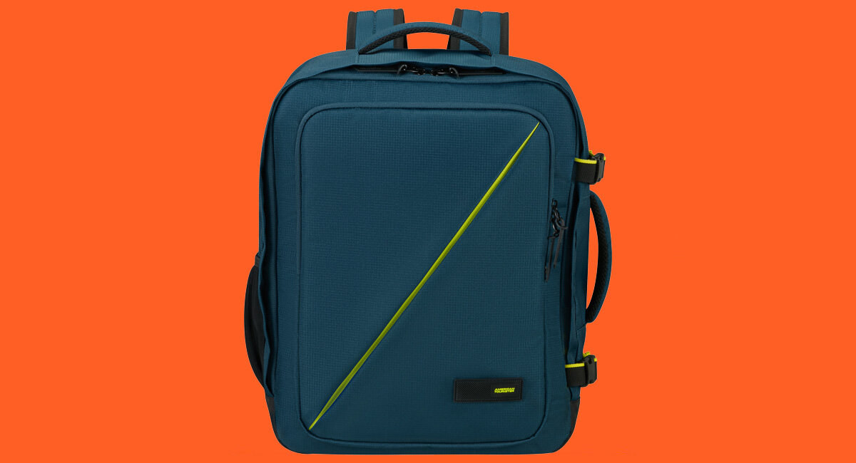 Plecak American Tourister Take2Cabin M, bagaż podręczny do samolotu, idealny na krótki wyjazd