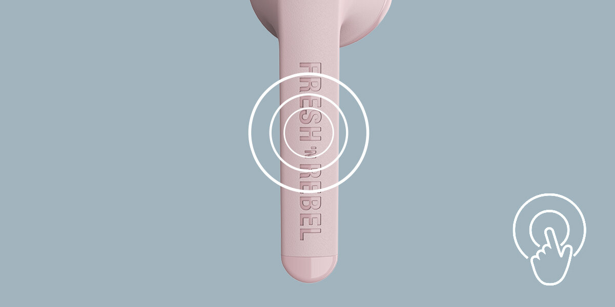 Słuchawki douszne FRESH N REBEL Twins Core Sterowanie dotykowe