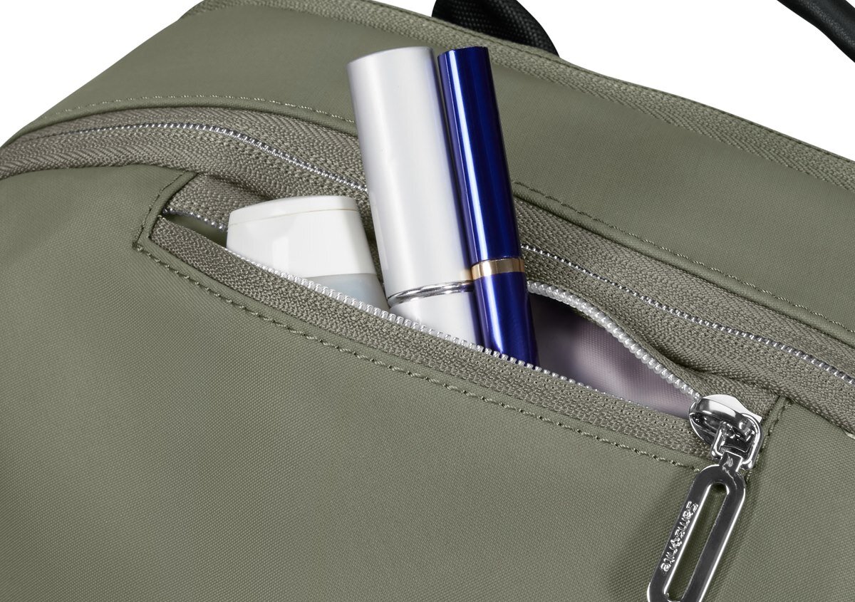 Materiał Recyclex, wykonany z butelek PET, ekologiczny wybór, plecak Samsonite Ongoing 15.6'