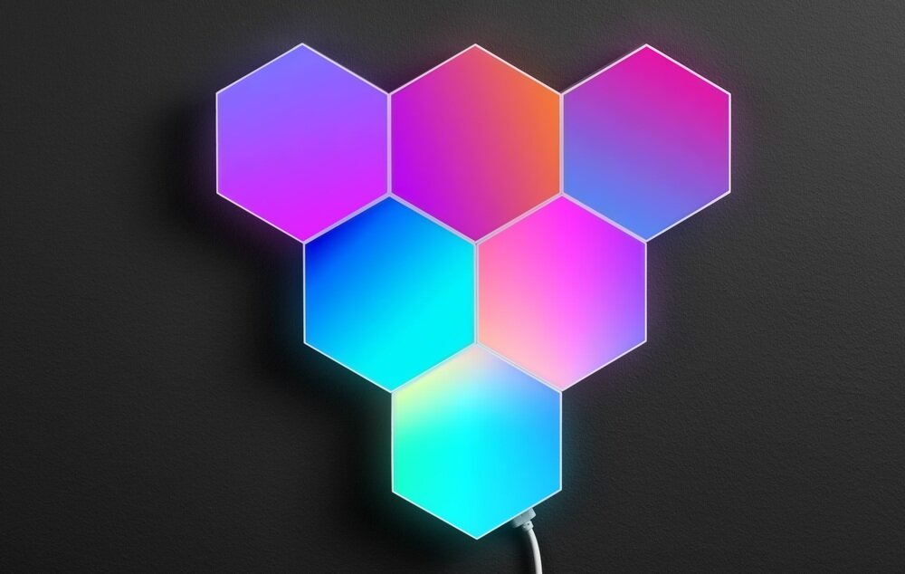 Panel świetlny TRACER Ambience Smart Hexagon komfort