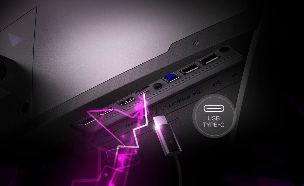 Monitor MSI MAG 325CQRF-QD 31.5 2560x1440px 170Hz 1 ms [GTG] Curved porty złącza podłączenie