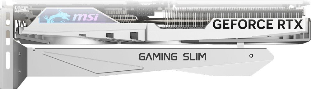 Karta graficzna MSI GeForce RTX 4060 Ti Gaming X Slim White 16GB parametry porty
