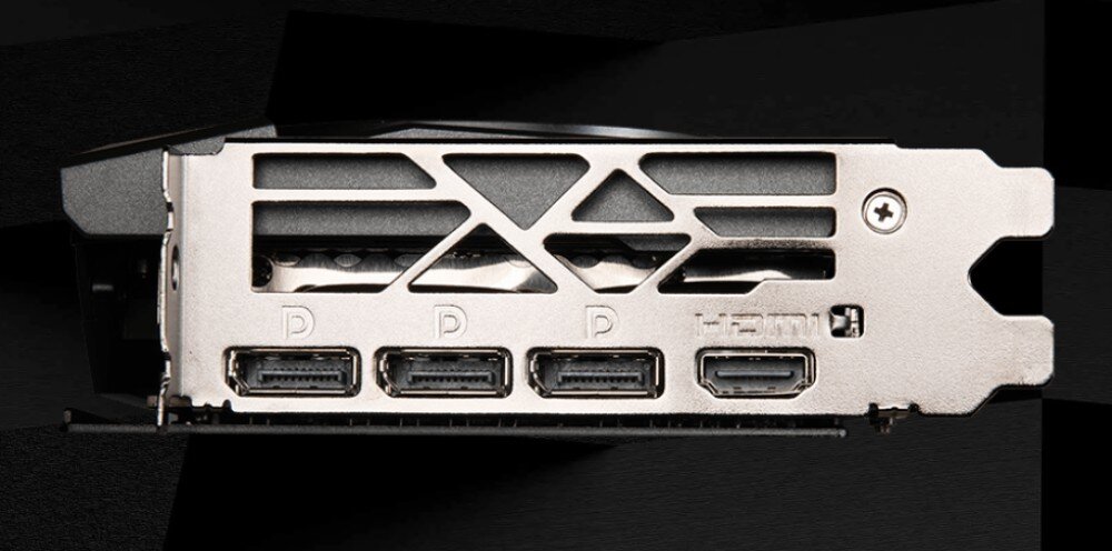 Karta graficzna MSI GeForce RTX 4060 Ti Gaming X Slim 8GB złącze biblioteki porty
