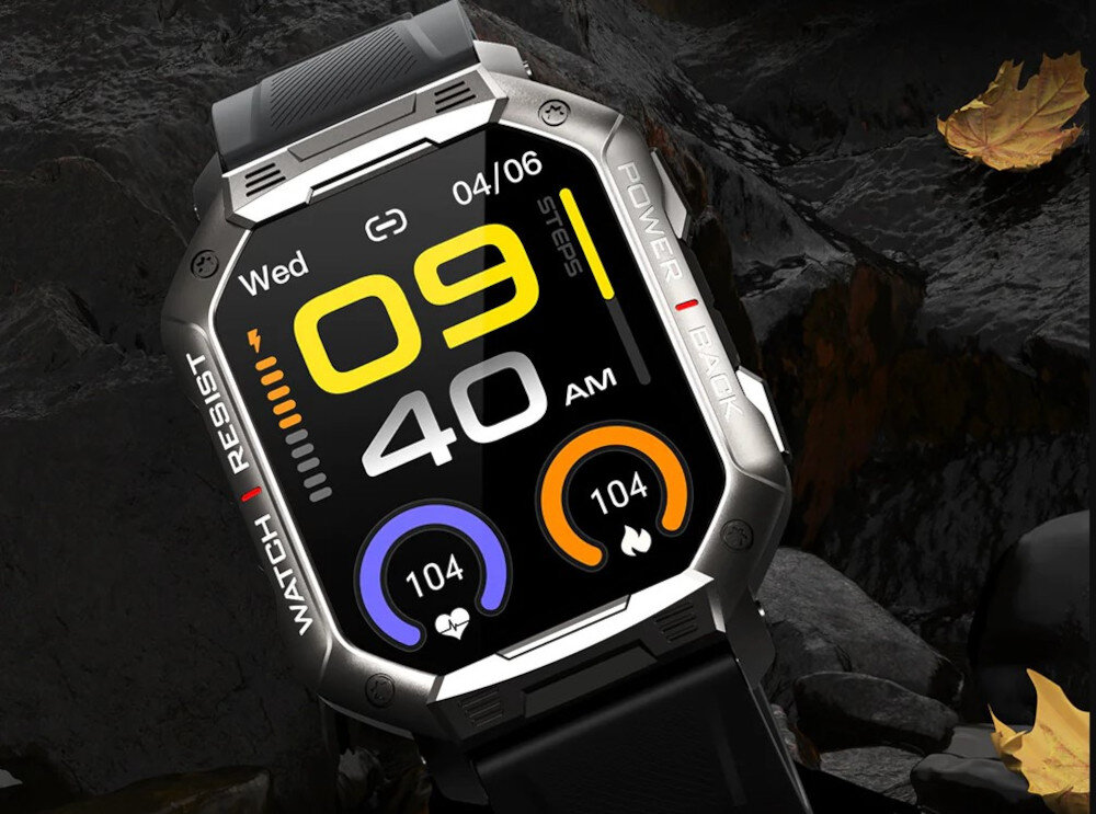 Smartwatch KUMI U3 Pro Miedziany nadajnik NFC zrobienie zakupow zaplacenie rachunkow platnosci Alipay PayPal platnosc elektroniczna za pomoca kodu QR