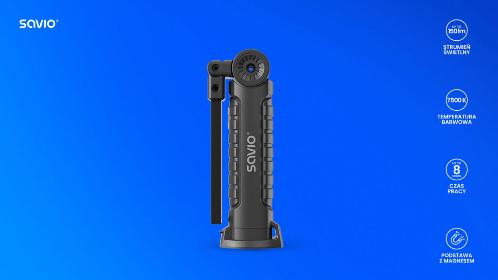 FL-03 lampa warsztatowa na niebieskim tle 02 ikony