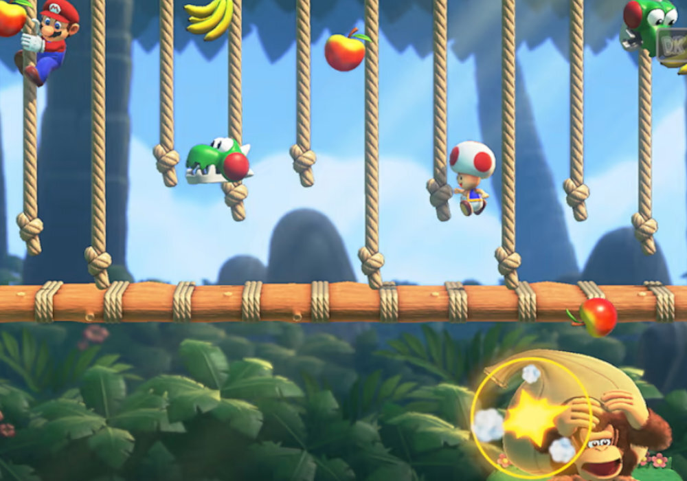 Mario vs. Donkey Kong Gra NINTENDO SWITCH zabawa przygoda łamigłówki platformowa