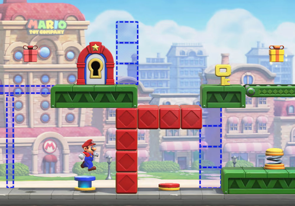 Mario vs. Donkey Kong Gra NINTENDO SWITCH zabawa przygoda łamigłówki platformowa