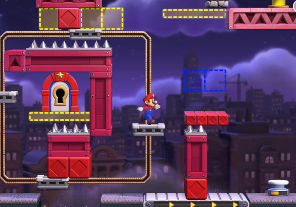 Mario vs. Donkey Kong Gra NINTENDO SWITCH zabawa przygoda łamigłówki platformowa